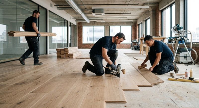Commercial Hardwood Service in Brookline, MA