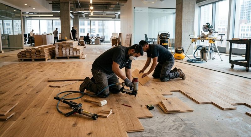Commercial Hardwood Service in Scituate, MA