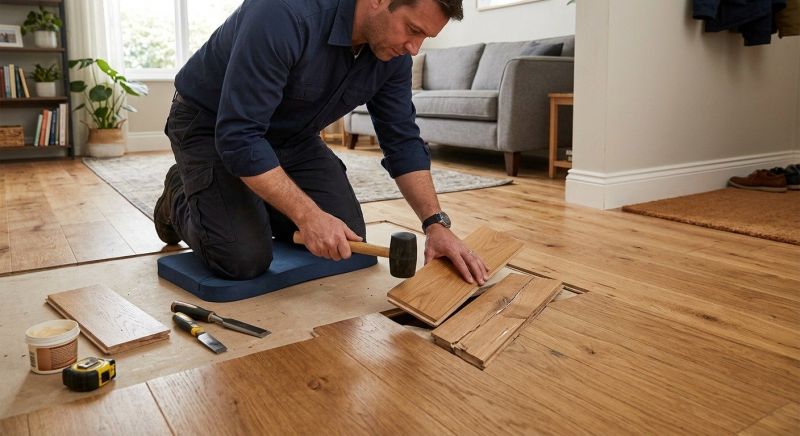 Engineered Floor Repair in Abington, MA