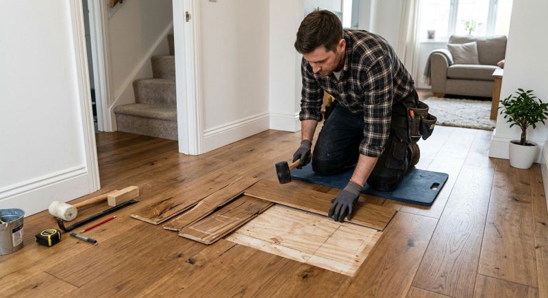 Engineered Floor Repair in Sharon, MA