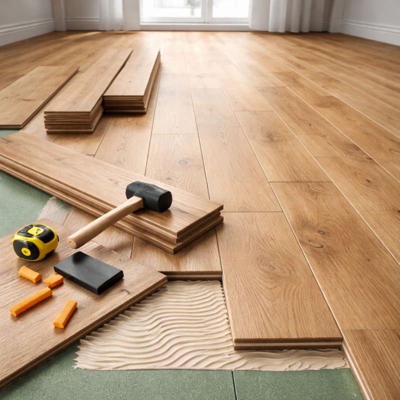 Engineered Wood Installation in Marshfield, MA