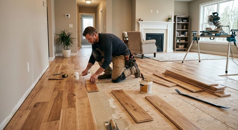 Engineered Wood Installation in Marshfield, MA