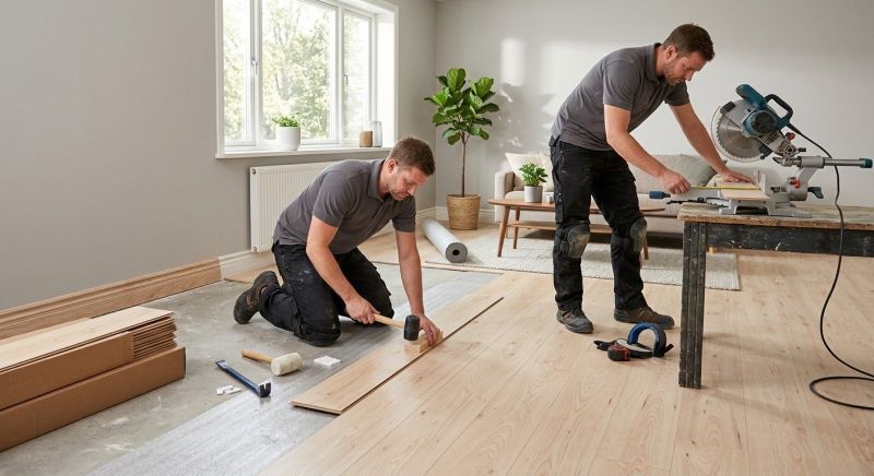 Laminate Floor Installation in Norfolk County, MA