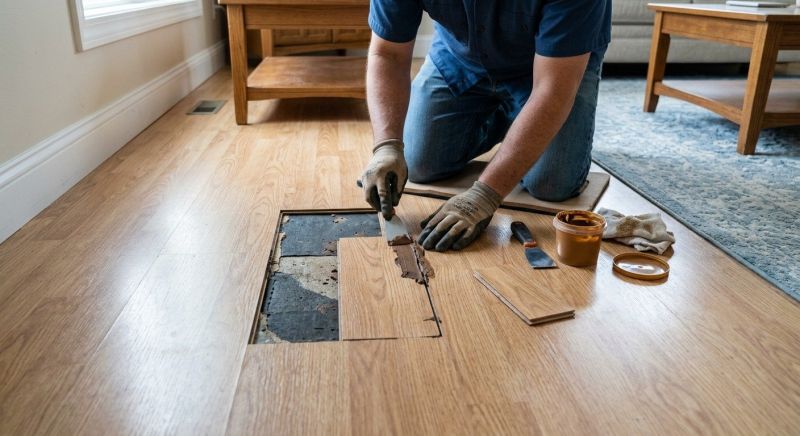 Laminate Floor Repair in Norwood, MA