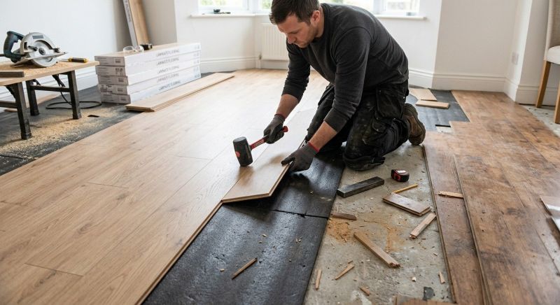 Laminate Floor Replacement in Marshfield, MA