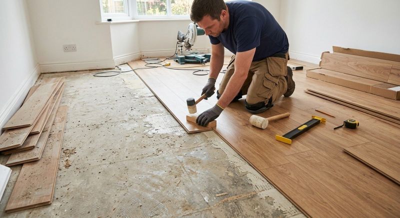 Laminate Floor Replacement in Milton, MA