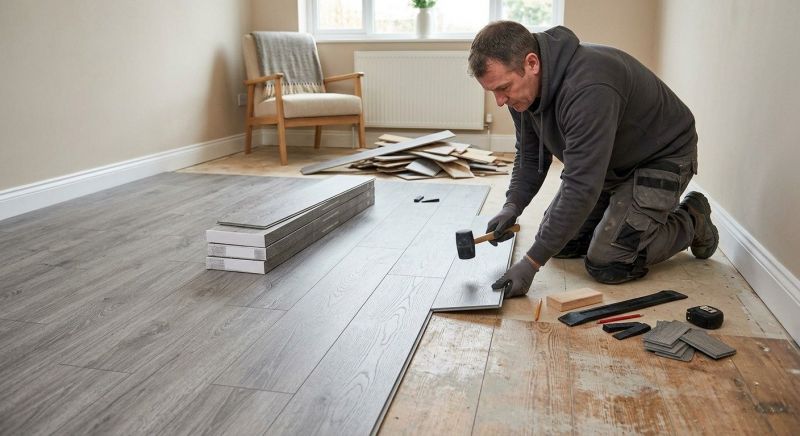 Laminate Floor Replacement in West Roxbury, MA