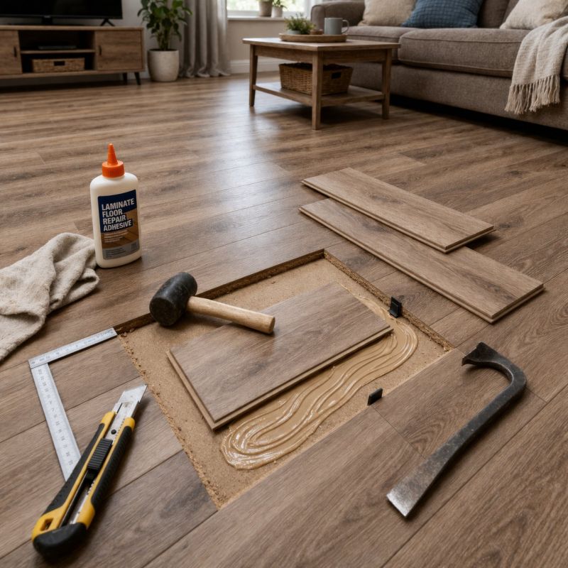 Laminate Floor Scratch Repair in Marshfield, MA