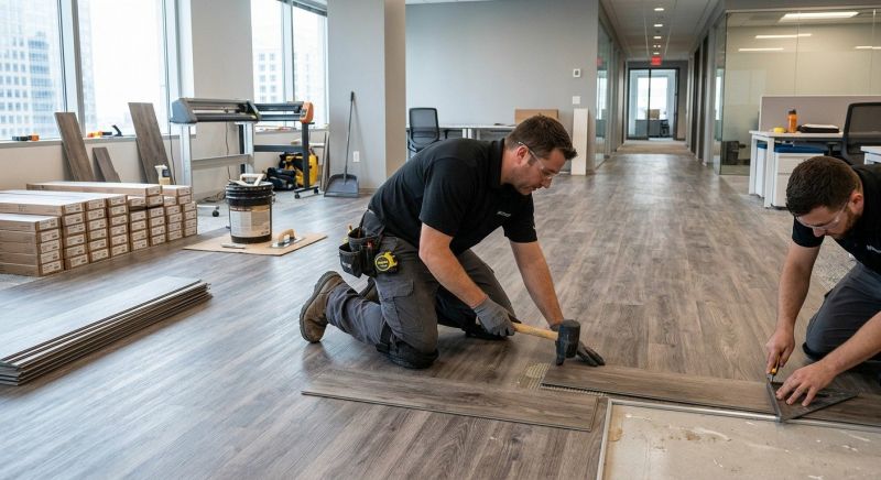 Linoleum Floor Installation in Chelsea, MA