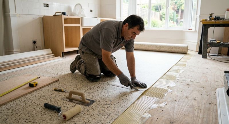 Linoleum Floor Installation in Halifax, MA
