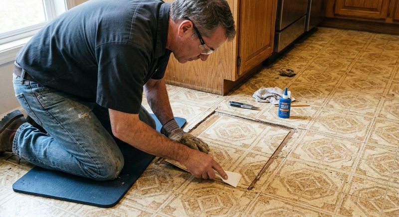Linoleum Floor Installation in Hanson, MA