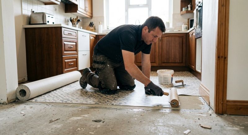 Linoleum Floor Installation in Marshfield, MA