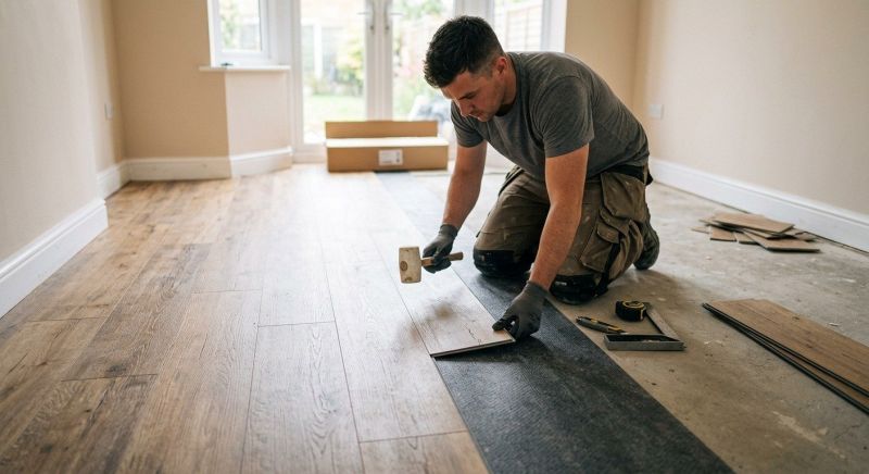 Luxury Vinyl Tile Installation in Hanover, MA