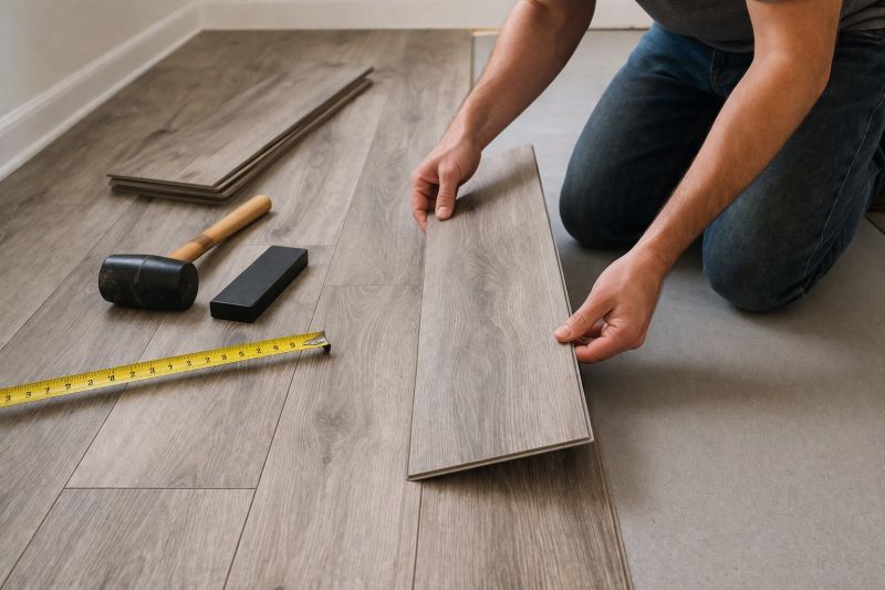 Luxury Vinyl Tile Installation in Norfolk County, MA