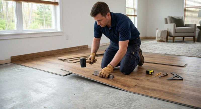 Luxury Vinyl Tile Installation in Plymouth County, MA