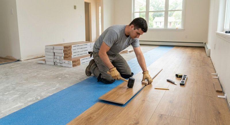 Lvt Flooring Installation in Scituate, MA