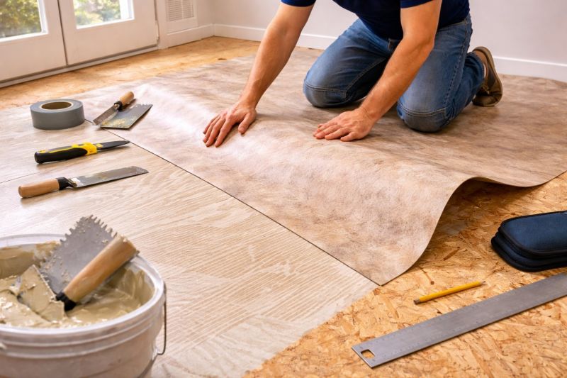 Sheet Flooring Installation in Taunton, MA