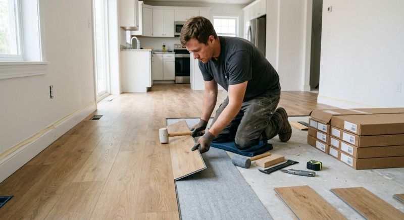 Vinyl Flooring Installation in Pembroke, MA