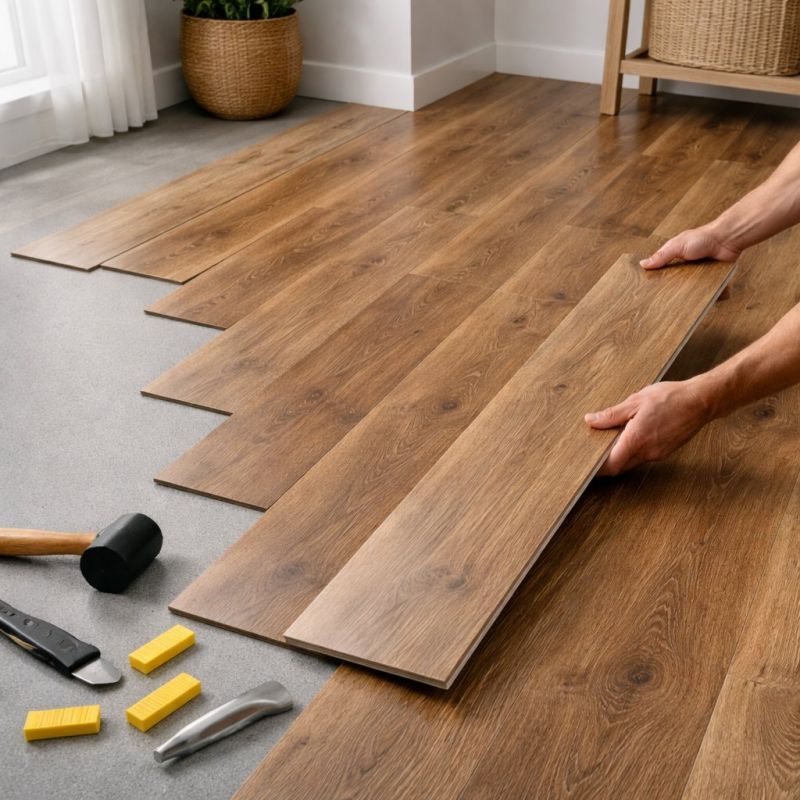 Vinyl Plank Floor Installation in Marshfield, MA