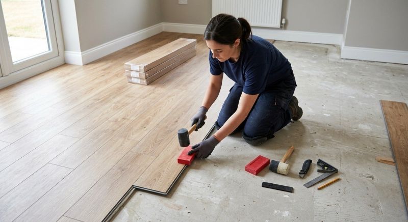 Vinyl Plank Floor Installation in Marshfield, MA