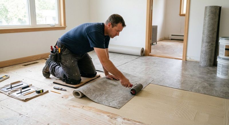 Sheet Flooring Installation in Charlestown, MA